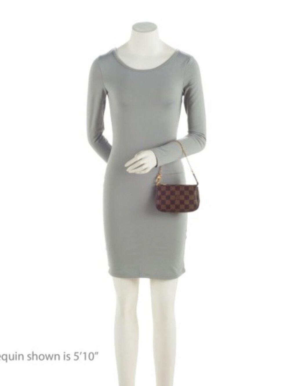 Louis Vuitton Mini Pochette bag in Damier Ebene - New in box! - Picture 8 of 12